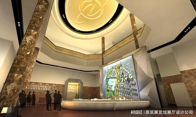 北京展馆设计公司原筑-企业展厅中的数字沙盘的组成和功能